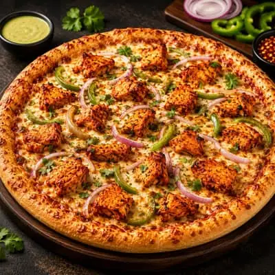 Chicken Tikka Pizza